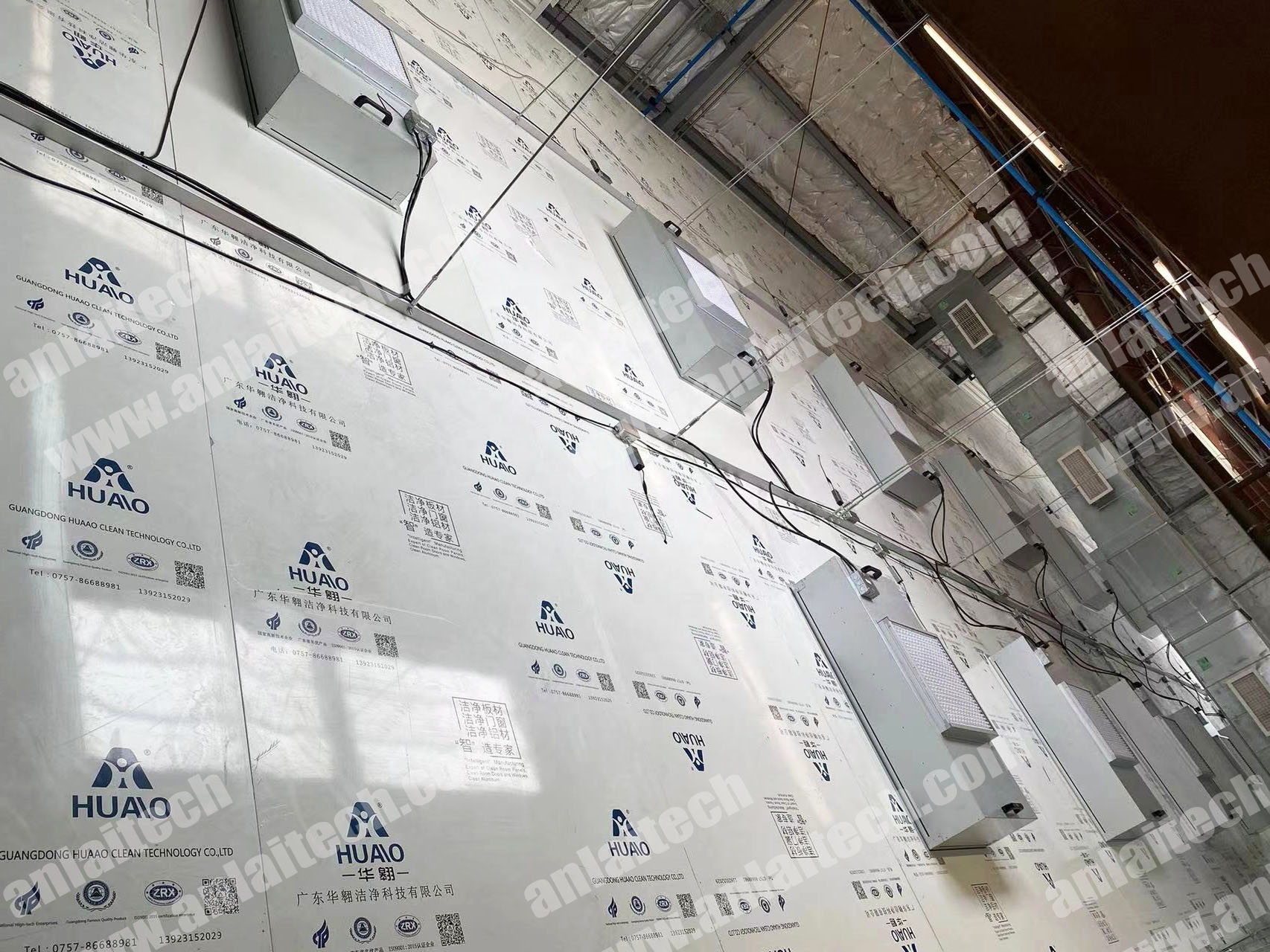 GMP Certified Modular Clean Room Lab Factory Dust Free Cleanroom