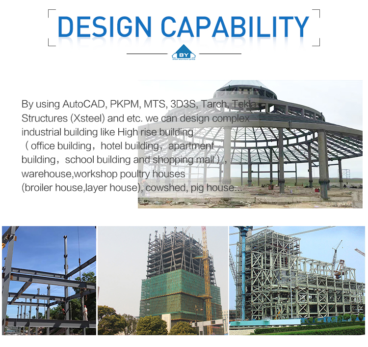 Modular Steel Structure High-Rise Hotel Building - Lightweight & Durable Frame Design