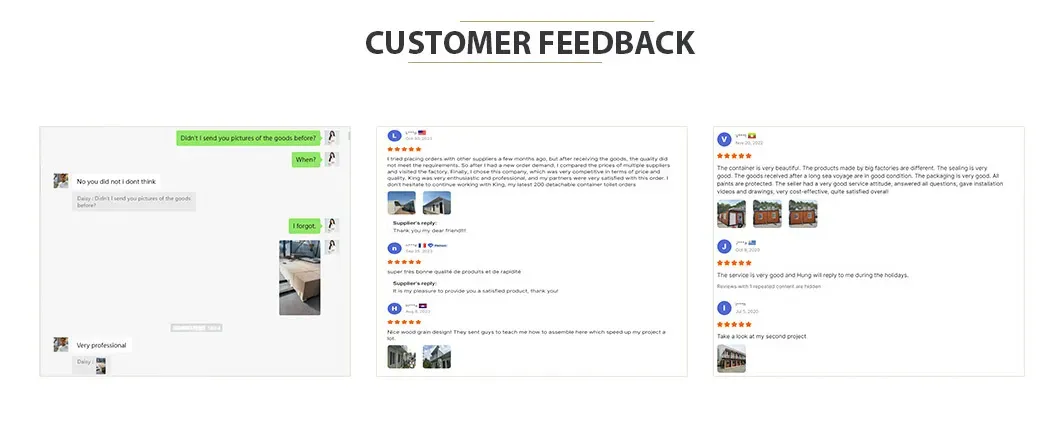 Customer Project Feedback