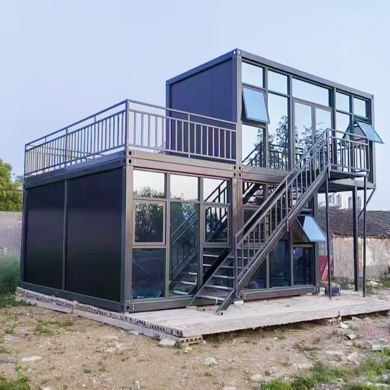 20ft 40ft Luxury Expandable Container House Modern Prefab Home With Furniture Bathroom Mobile Flat For Resort Backyard Office