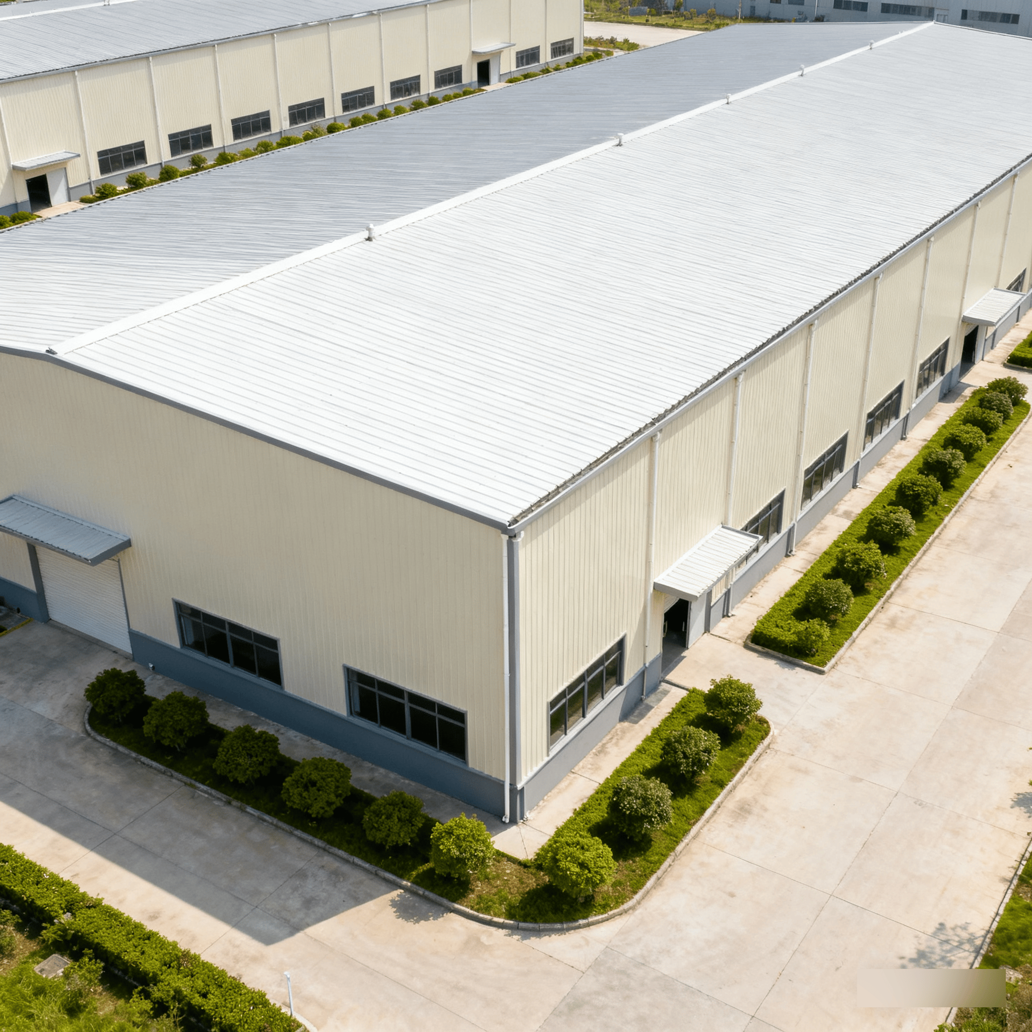 Good Price Modular Portal Frame Steel Structure Metal Building Construction Prefabricated Industrial Warehouse