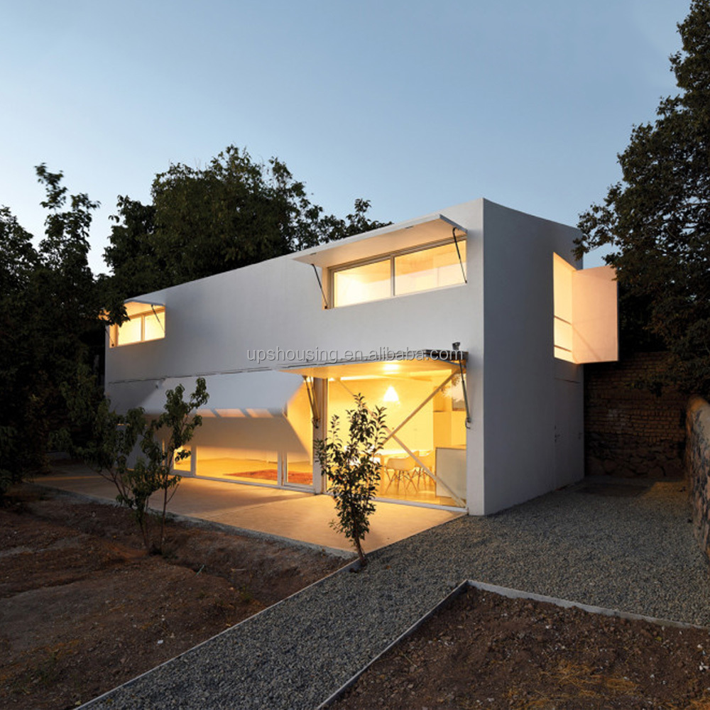 Econel Unique Design Water Resistant Ready Made Prefab Cement House Prefabricated Concrete Family Home