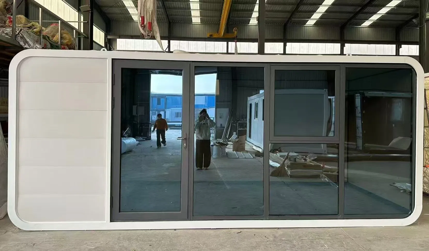 Cheap Tiny House Apple Cabin House Prefab Cabin House Prefabricated House Modular House for Office Hotel