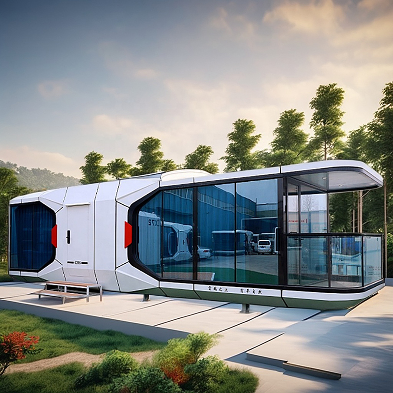 Factory Custom 40FT Space Capsule/Mobile Container/Cabin/Prefab Villa/Tiny/Modular Prefabricated/Luxury Prefab/Modern Capsule House
