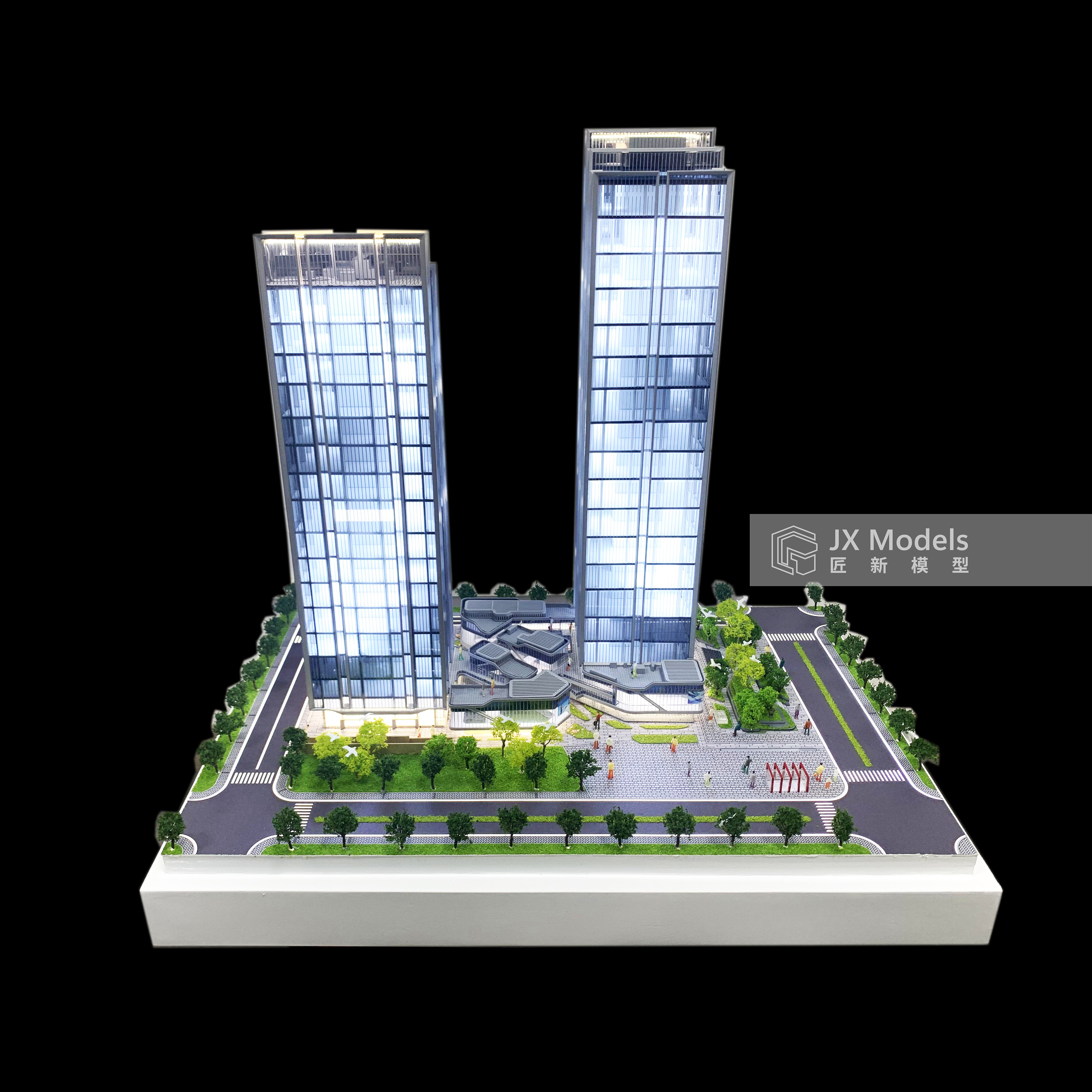 Office Building Scale Model 2