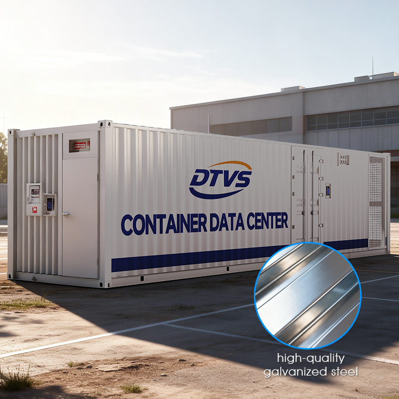 Outdoor Waterproof Dustproof Prefabricated Data Center Container All-in-One IT Solution UPS Cooling 20FT/40FT Modular Stock