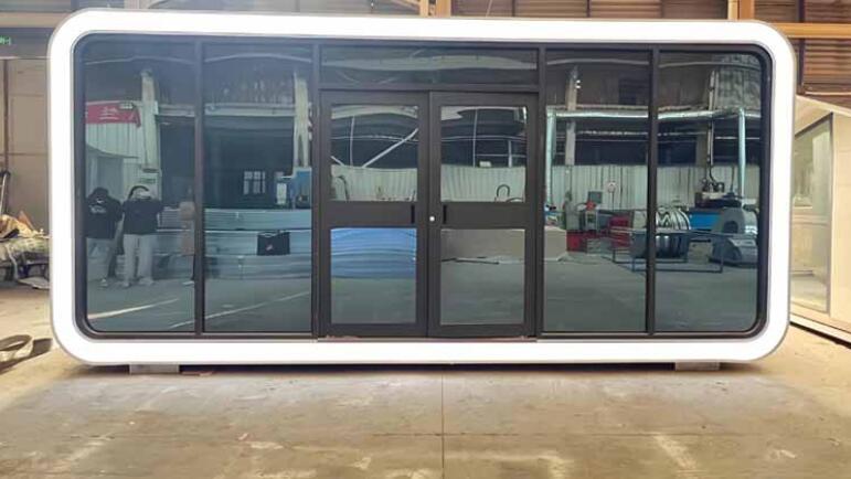 Mobile Prefab Modular Steel House with Waterproof Feature for Villa Use