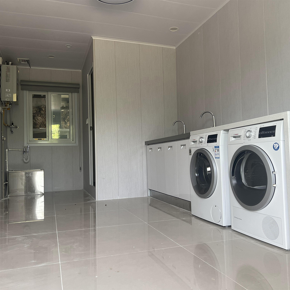 Extensible Z-shaped Folding Container Housing Modular Prefabricated Cabins, Suitable for Luxury Villas and Mobile Homes