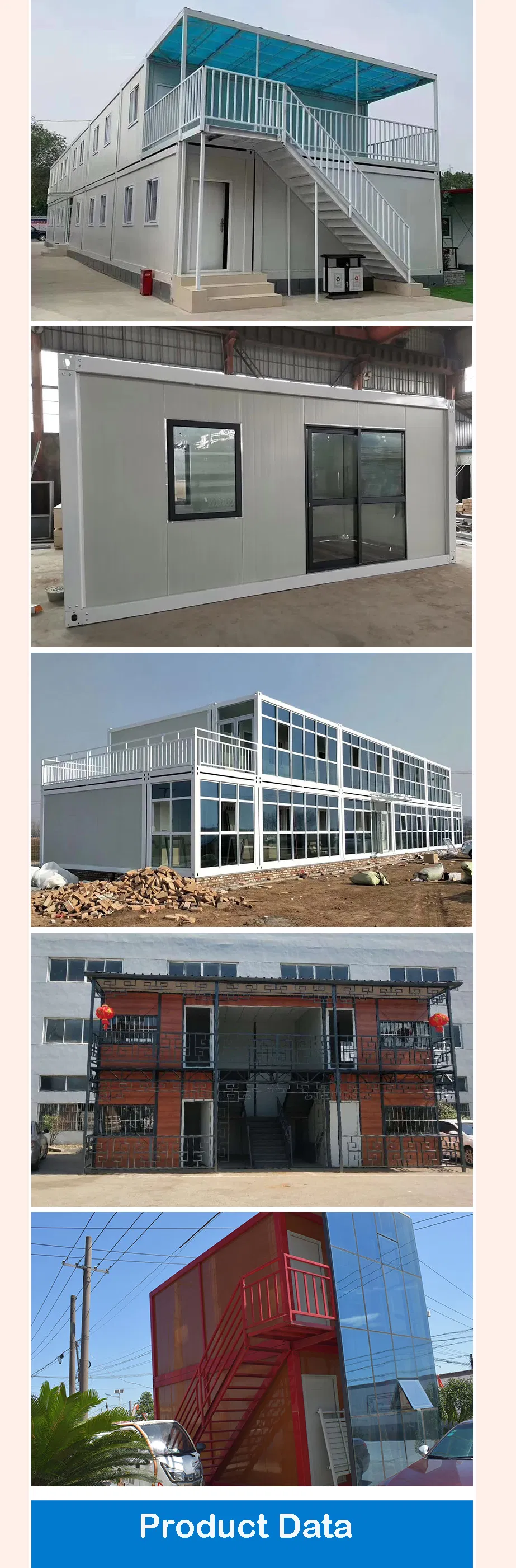 Modern Prefabricated Modular Container Villa Setup