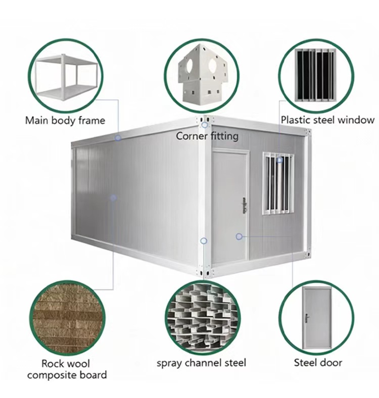 Interior installation of prefabricated building