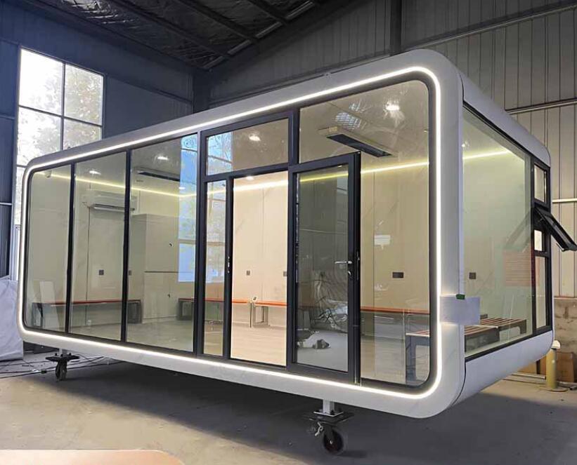Mobile Prefab Modular Steel House with Waterproof Feature for Villa Use