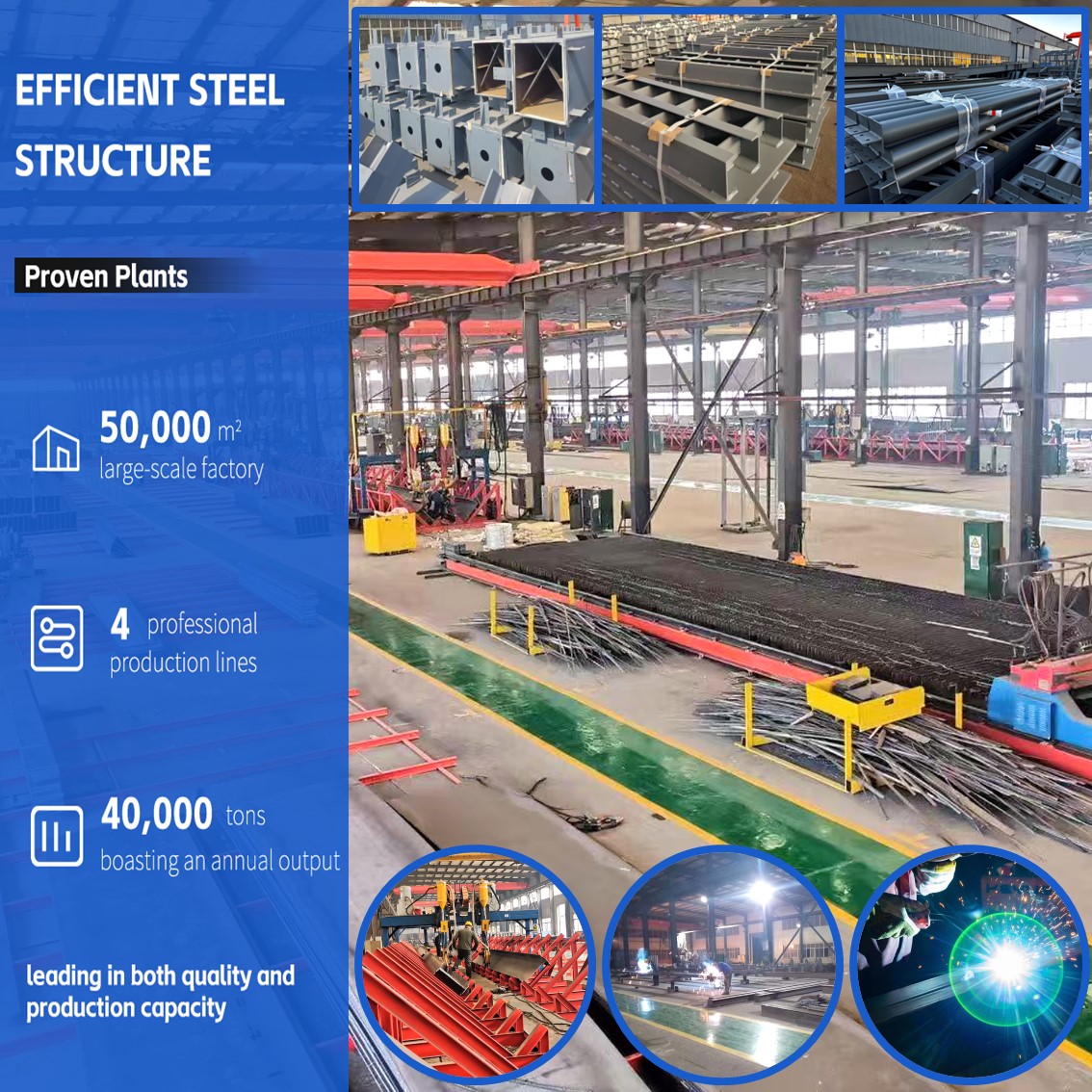 Metal Building Steel Structure Warehouse Prefabricated Factory School High Rise Modular