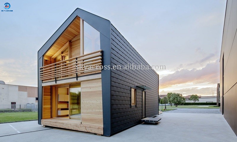 2 Story Steel House Tiny Home 2 Bedroom With Bathroom Prefabricated Building High End Architectural Homes Modular Design