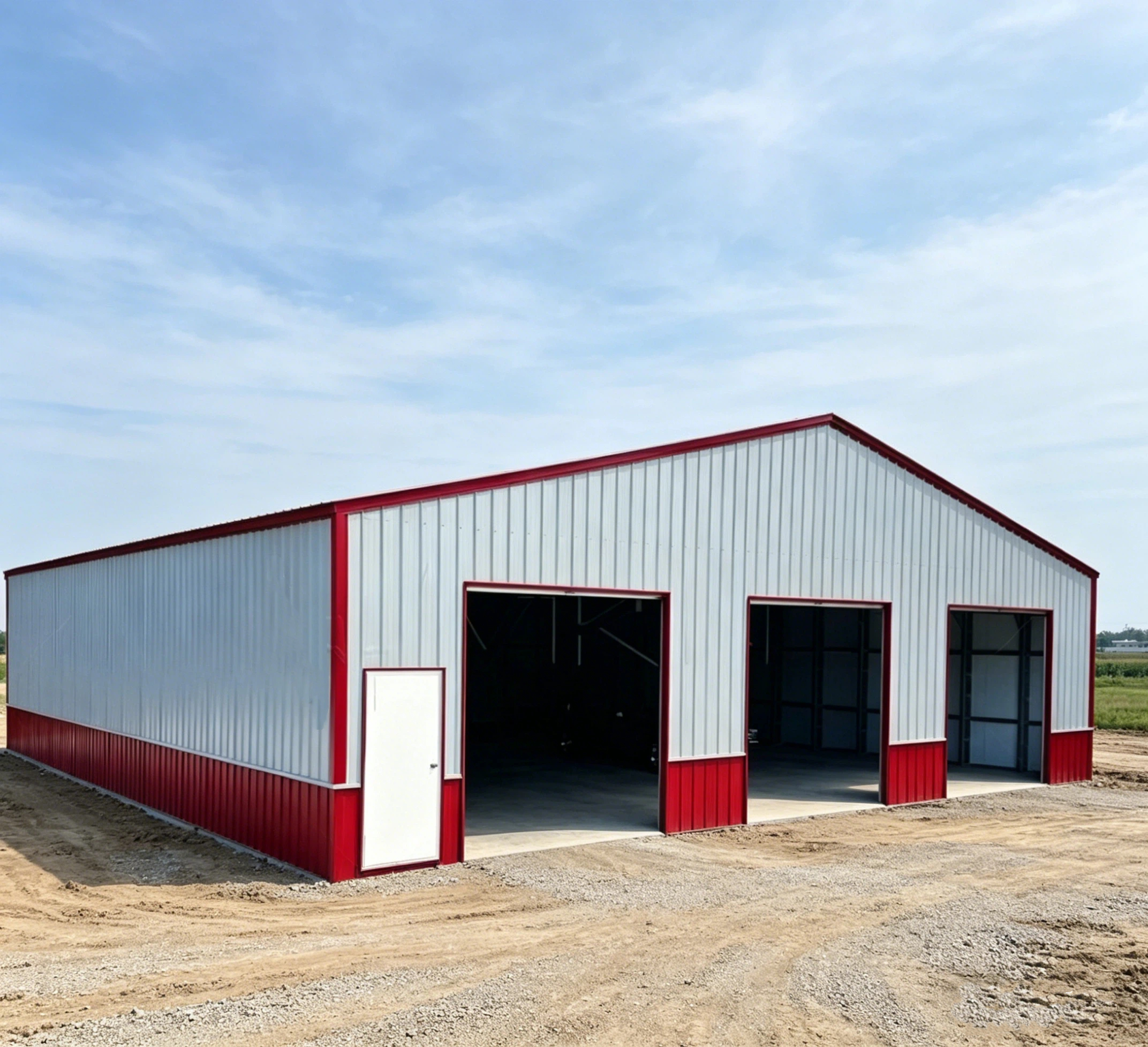 Low Cost Prefabricated Steel Structure Warehouse Workshop Building, Modular Industrial Factory Shed Design Q235B for Storage