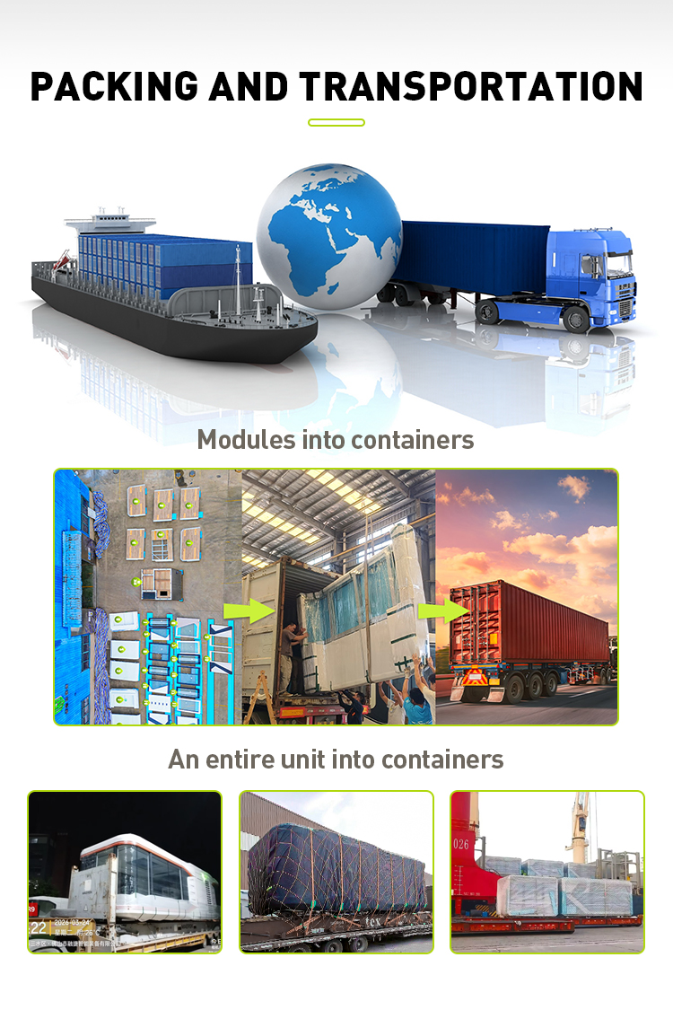 Onsite Assembled Modern Shop Container
