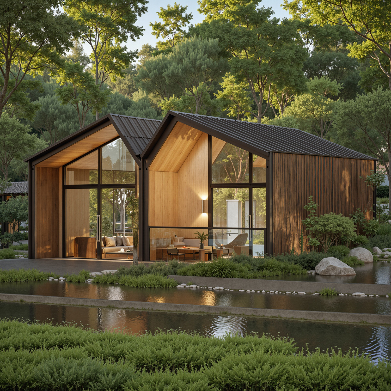 Prefabricated Steel Structure Villa with Luxury Modular Design for Coastal Residences Resorts Modular Container House