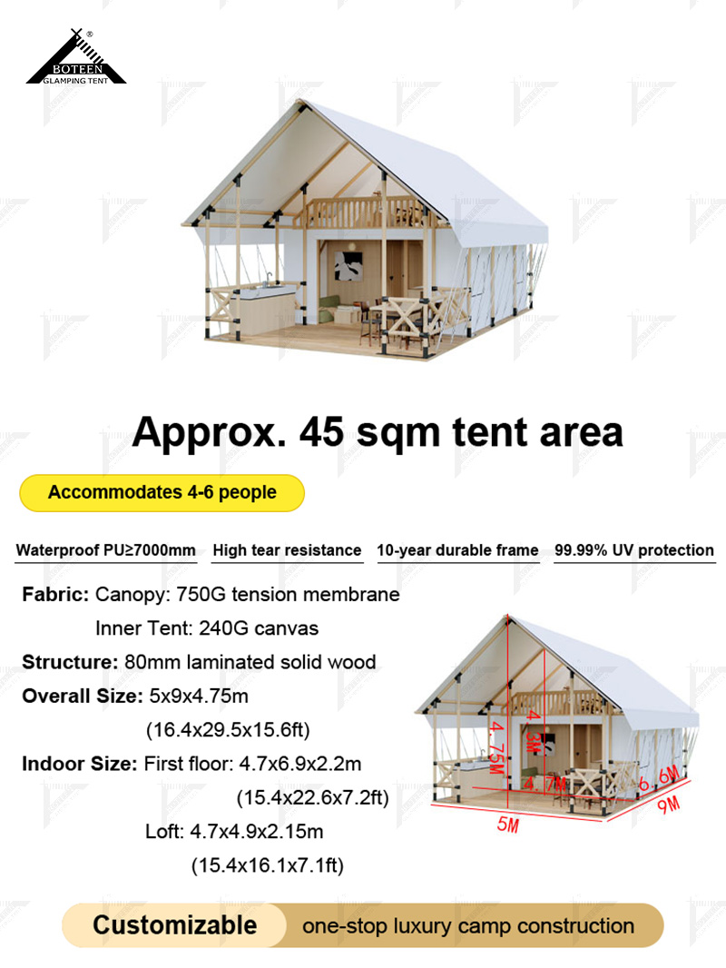 Luxury Hotel Tent Detail 7