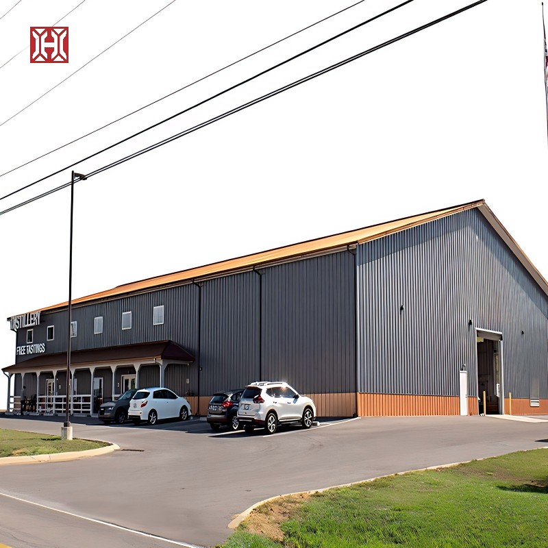 Medium To Extra Large Steel Structure Warehouse Semi Permanent Building For Workshop Apartment Bedroom Use Industrial Design