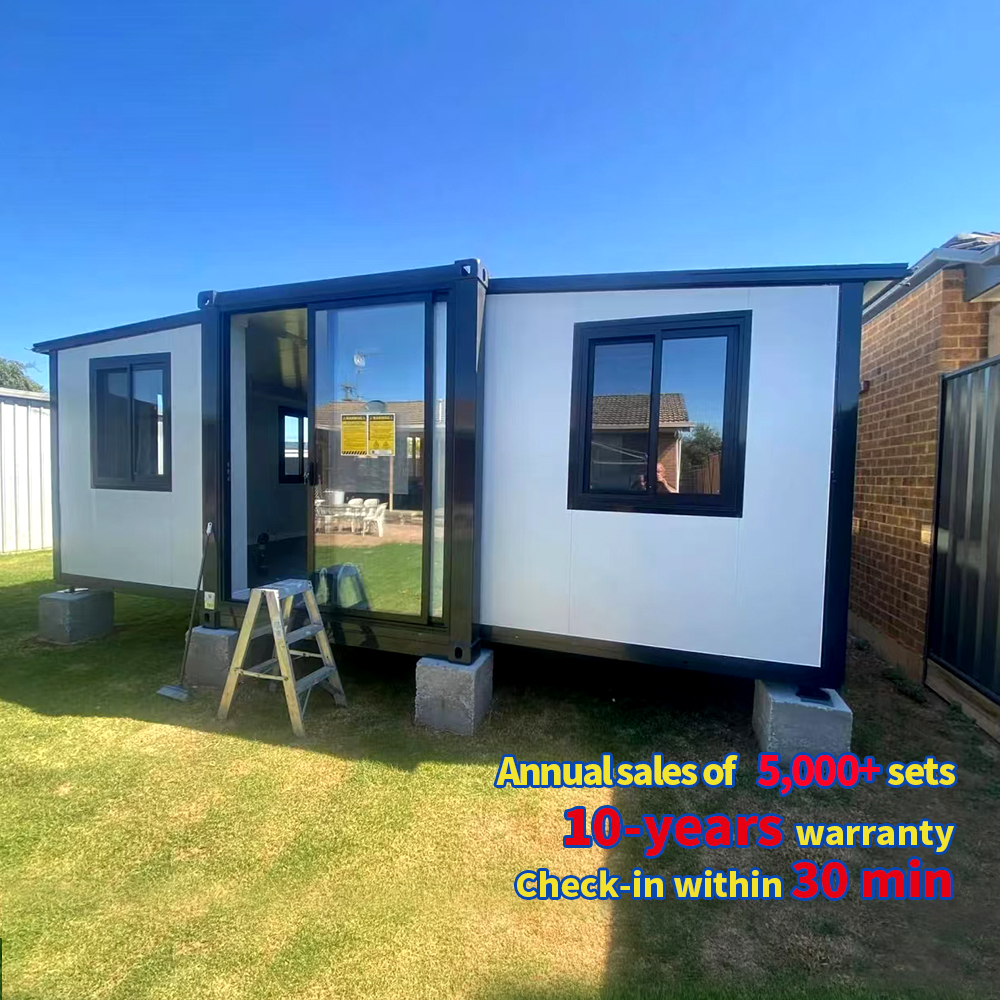 Manufacturer Supply Steel Structure Prefabricated Movable Portable Container House, 20ft Expandable Modular Small Home
