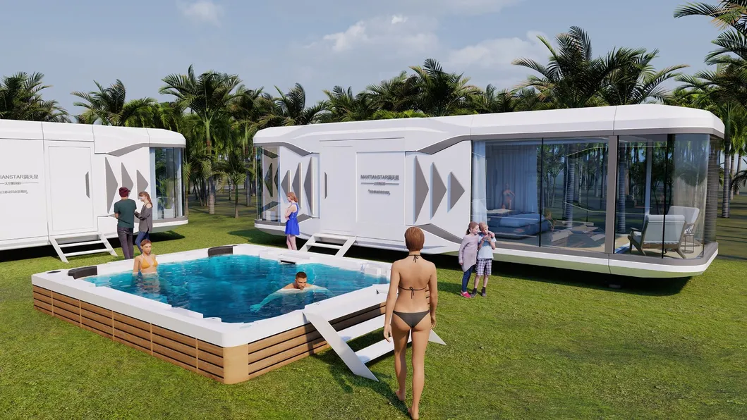 Capsule House Exterior Design Details