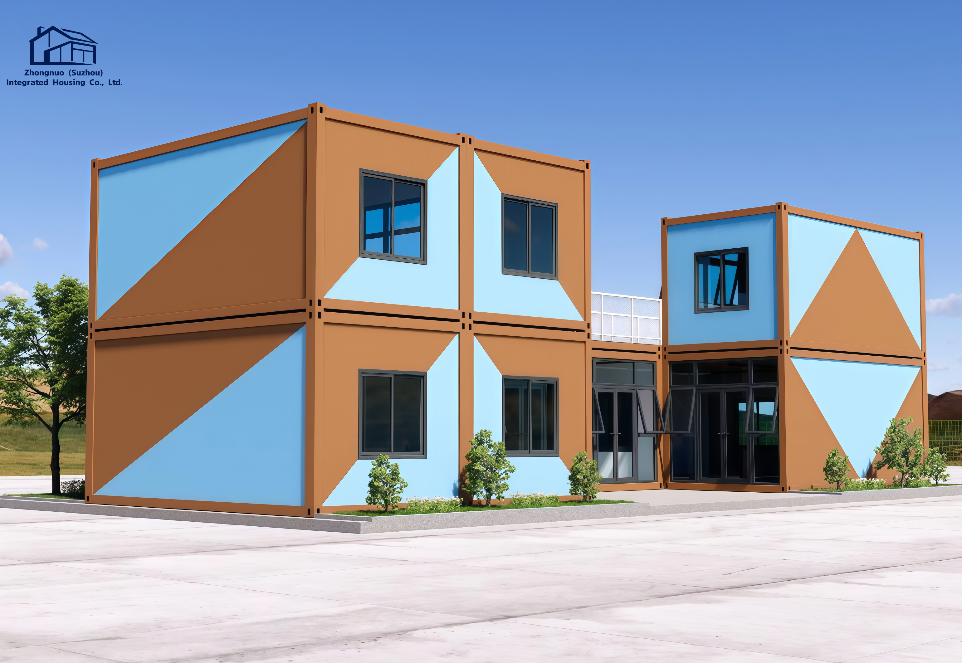 ZN Multi-Story Assembled Container House Prefabricated Modular Apartment Portable Living Building
