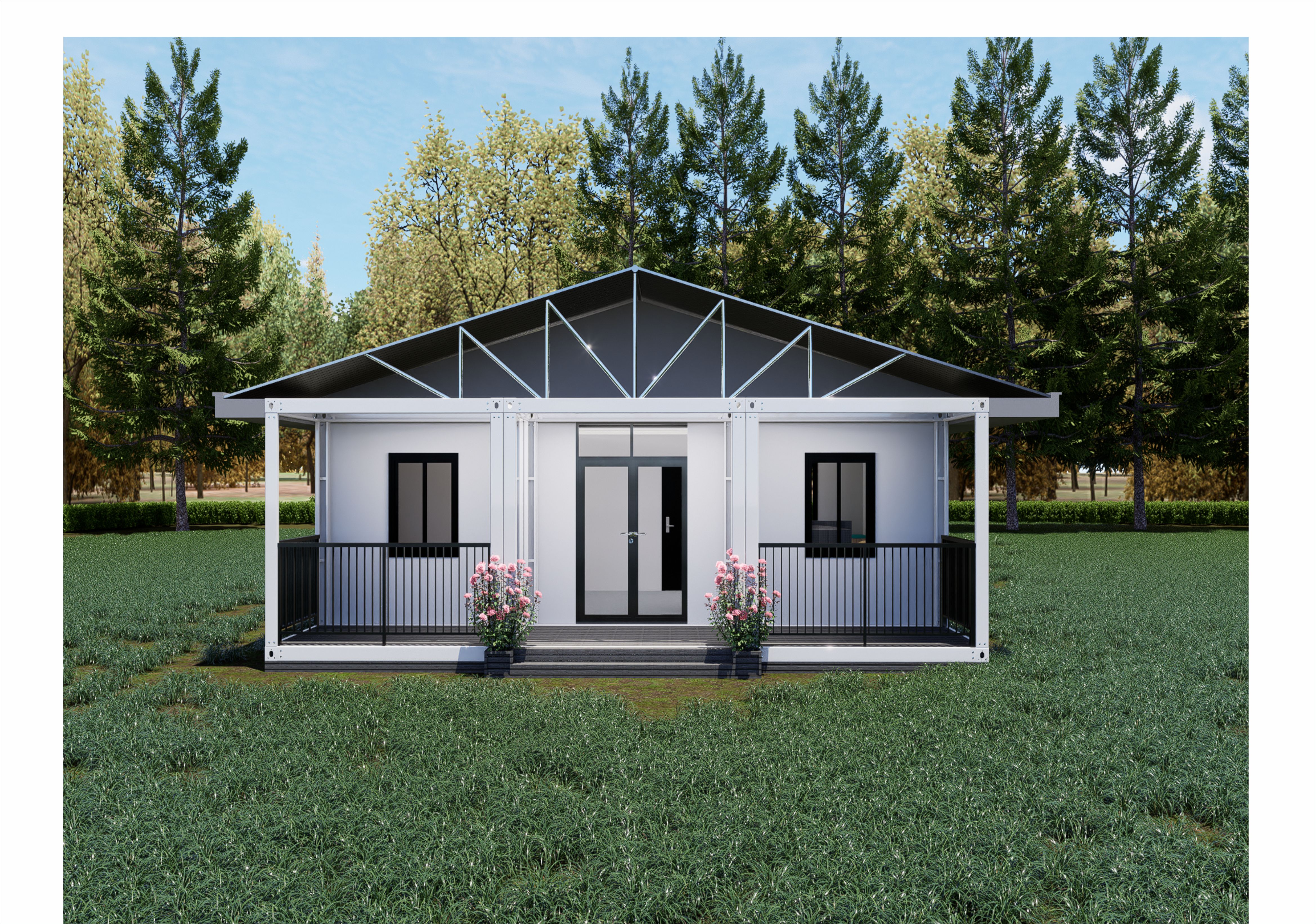 High Quality Modular Detachable Container House Portable Office Mobile Outdoor Tiny House Assembled Container House