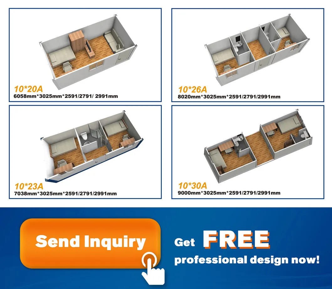 Luxury Modern Prefab House Portable Prefabricated Modular Backyard Living Container Home