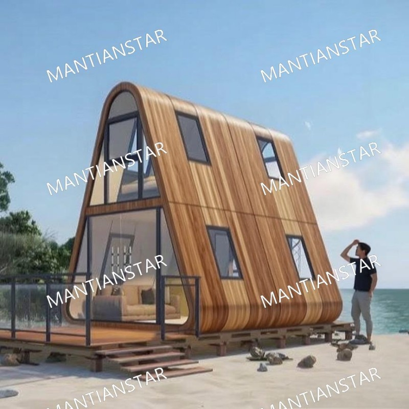 Modular Mobile Container House Modern Steel Structure Building House Modern Capsule House
