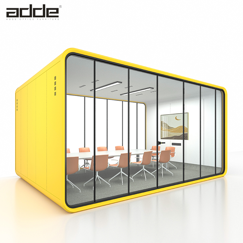 Large Acoustic Portable Home Pods Garden Soundproof Work Space Mobile Glass Modular Office Pods