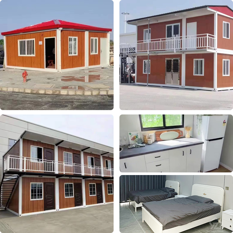 Two-Story Modular Design Container House Comfortable Modular Prefabricated Container for Vacation Cabin