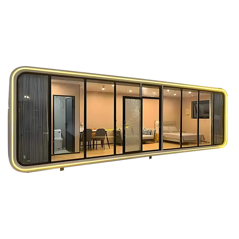 Modulares Houses Apple Cabin Modular Homes House Capsule for Sale Prefabricated Home Prefab Tiny Commercial Space