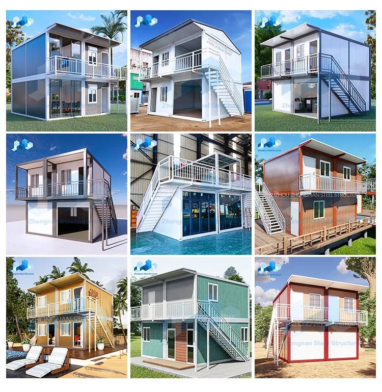 Steel Tiny House Prefab Container Home Layout