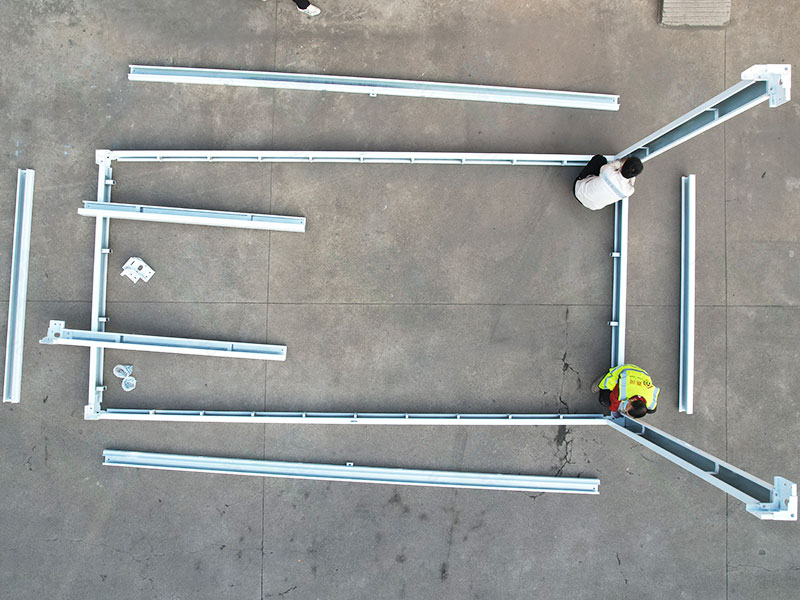 Step 2 Main frame installation