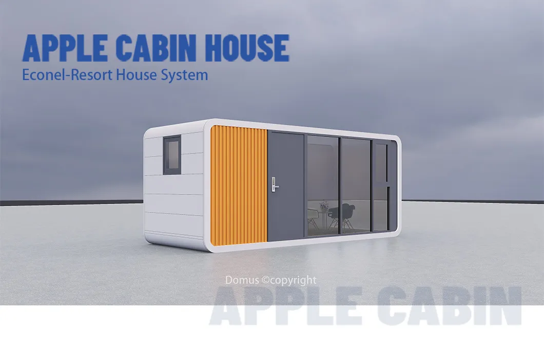 Modular Home Apple Cabin Mobile House Prefabricated Tiny House