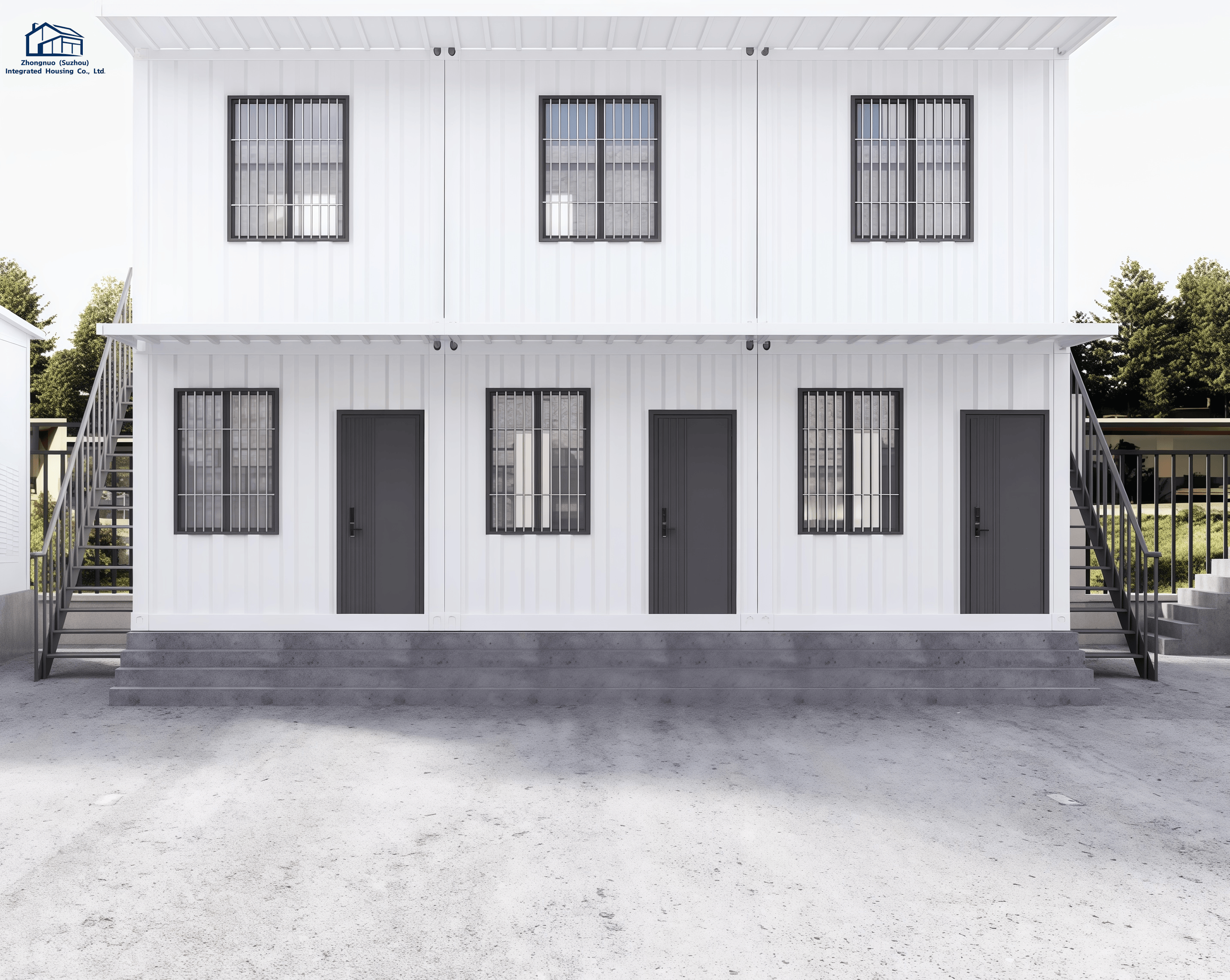 ZN Multi-Story Assembled Container House Prefabricated Modular Apartment Portable Living Building