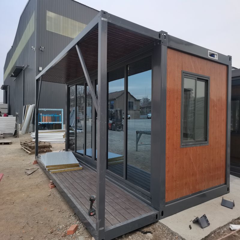 Foldable containerhouse view 1