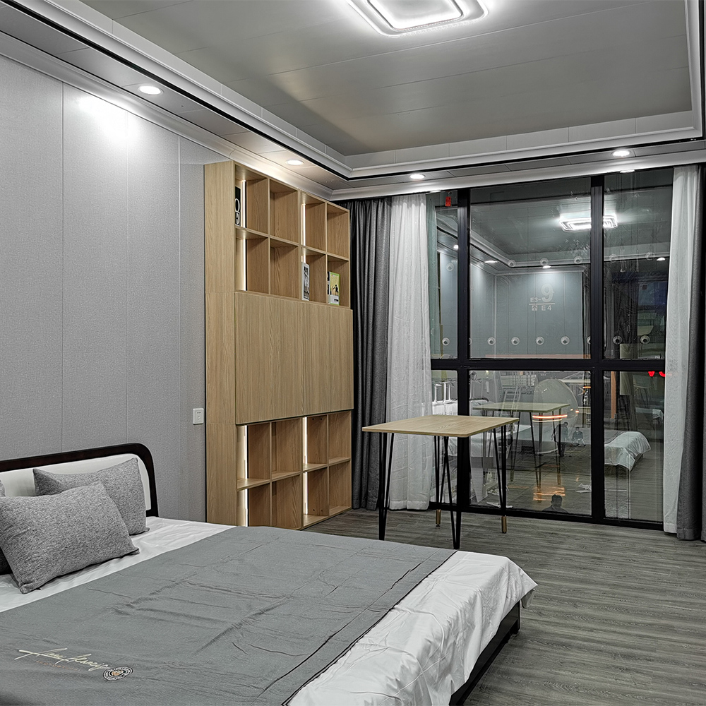 Extensible Z-shaped Folding Container Housing Modular Prefabricated Cabins, Suitable for Luxury Villas and Mobile Homes