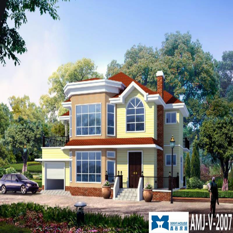 High Quality Affordable Steel Frame Building Modular Light Steel Villa