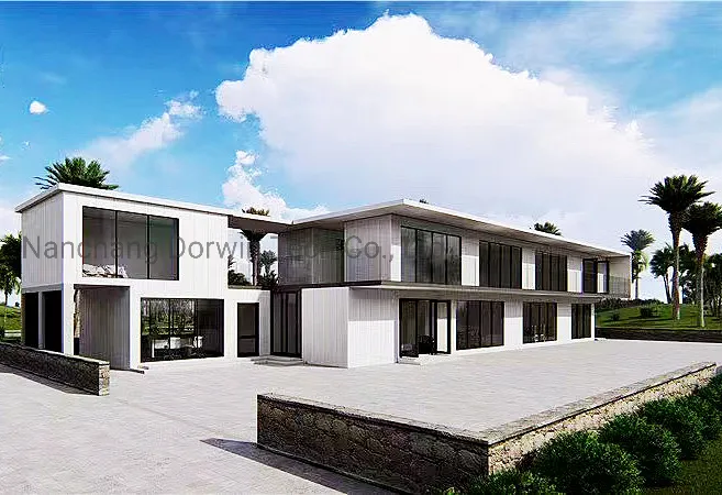 Deluxe Ocean Bespoke Prefab Makeover Recycled Home Modular Container House Portable Villa