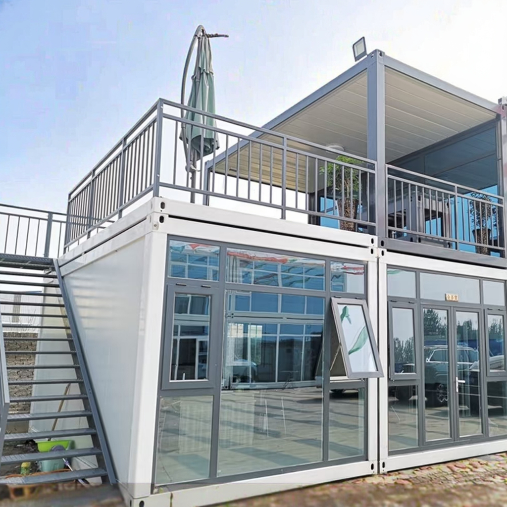 Portable And Movable Prefabricated 20 Ft Foot Length Shipping Containers Office 20ft