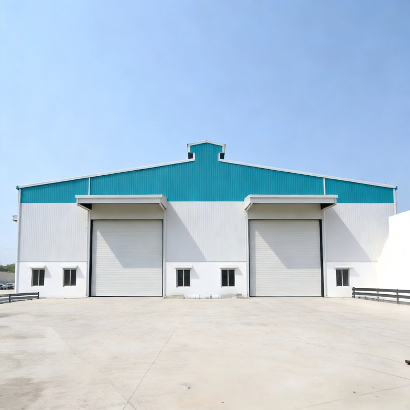 Customized Modern Multi-storey Steel Structure Building Prefabricated Commercial Office &amp; Warehouse Eco-friendly