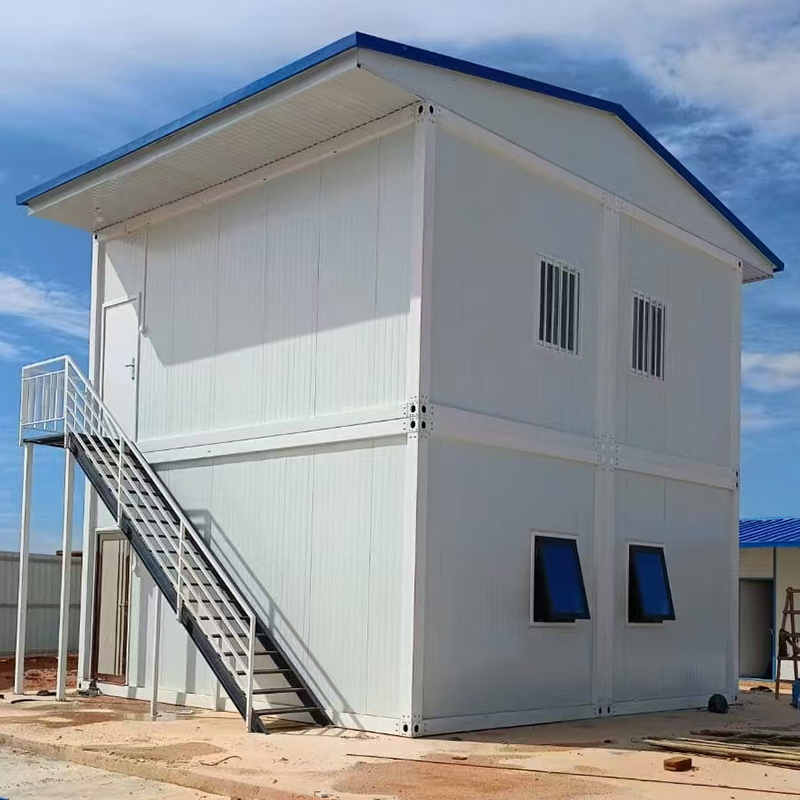Two Floor Prefab Container House China Luxury Easy Assembly 3 Bedroom Modular Home