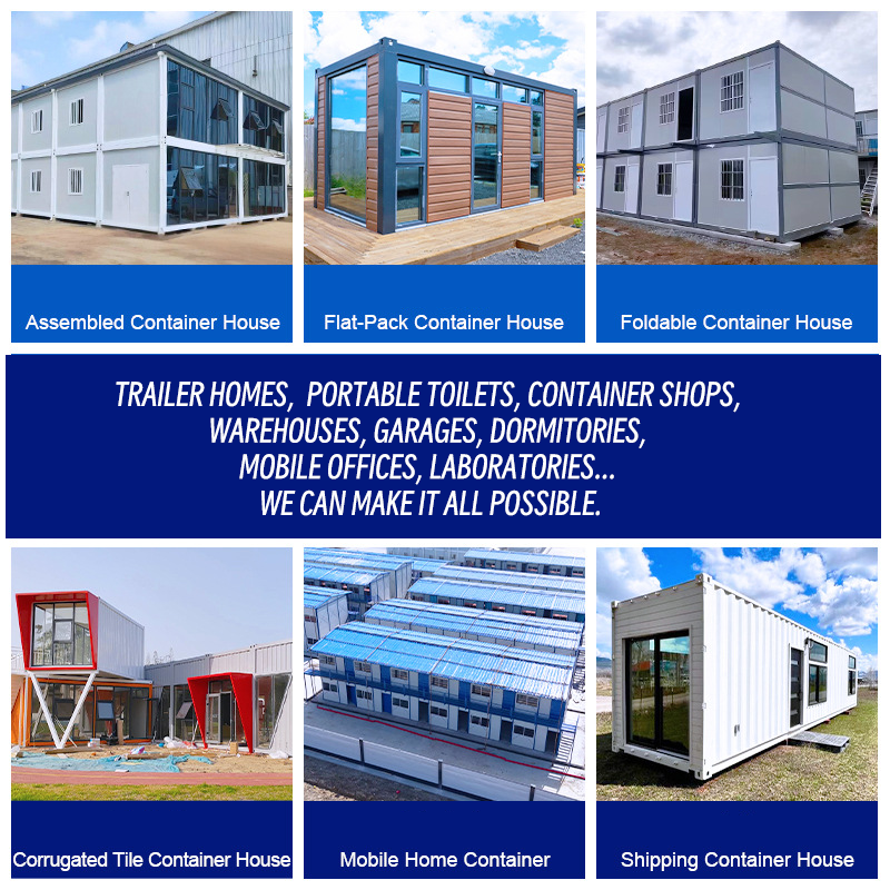 Prefabricated Steel Sandwich Panel Commercial Container House for STORE Building and Shop Use Kiosk Shops