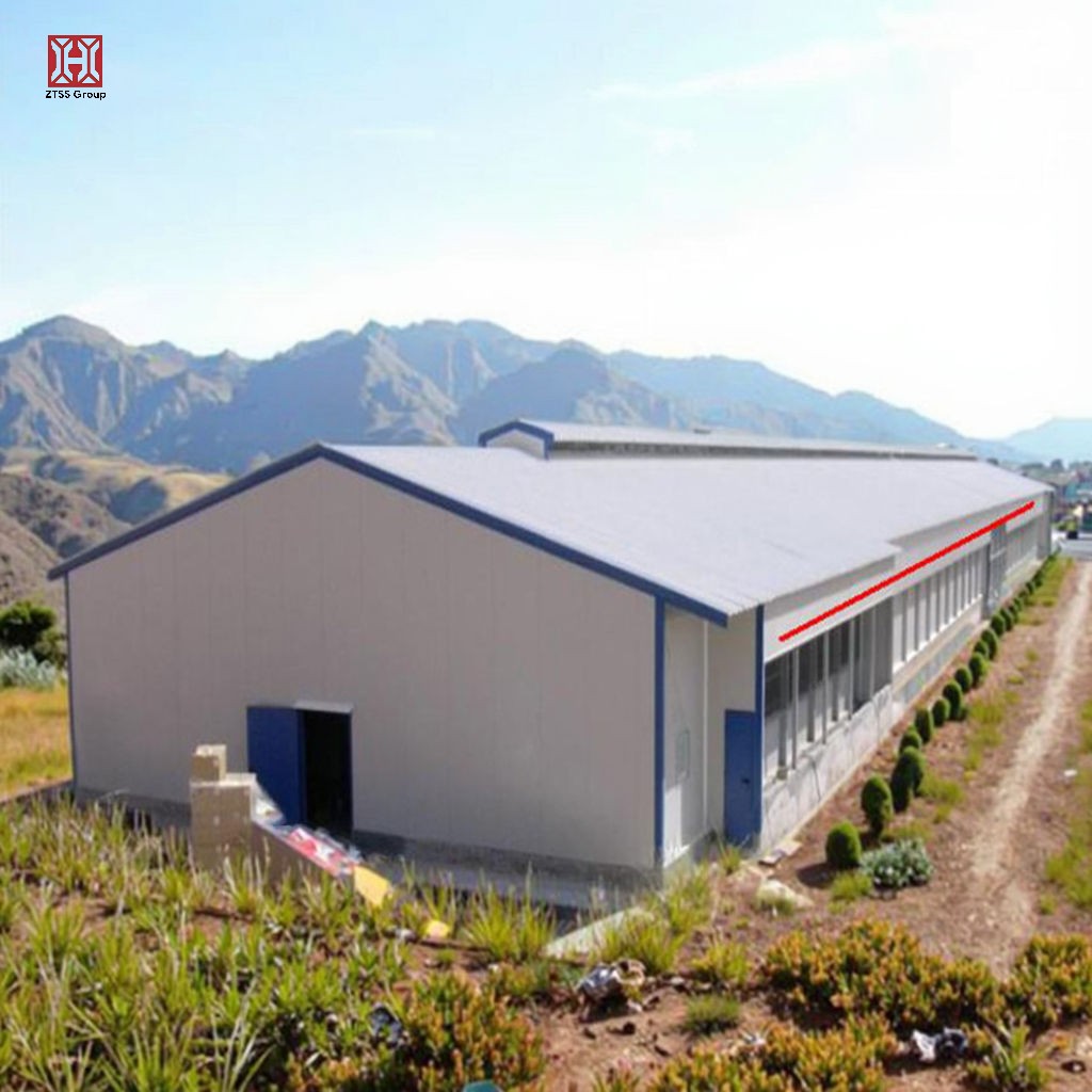 Light Weight Prefabricated Steel Structure Office Hotel Warehouse Workshop Building Pre-Engineered Structural Steel Building