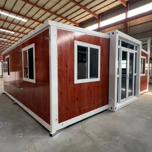 Prefab Fast Build Prefab House 10FT 20FT 40FT Modular Folding Container Hotel House Small Tiny Container House Home Office