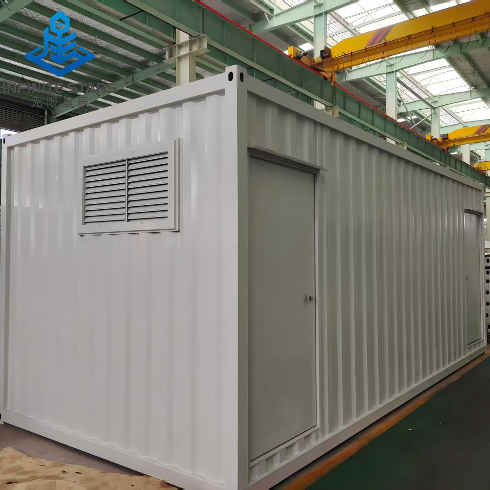Bespoke Glass Modified Shipping Container Office Mobile Showroom Prefab Exhibition Cabin Villa Shipping Container Cafe