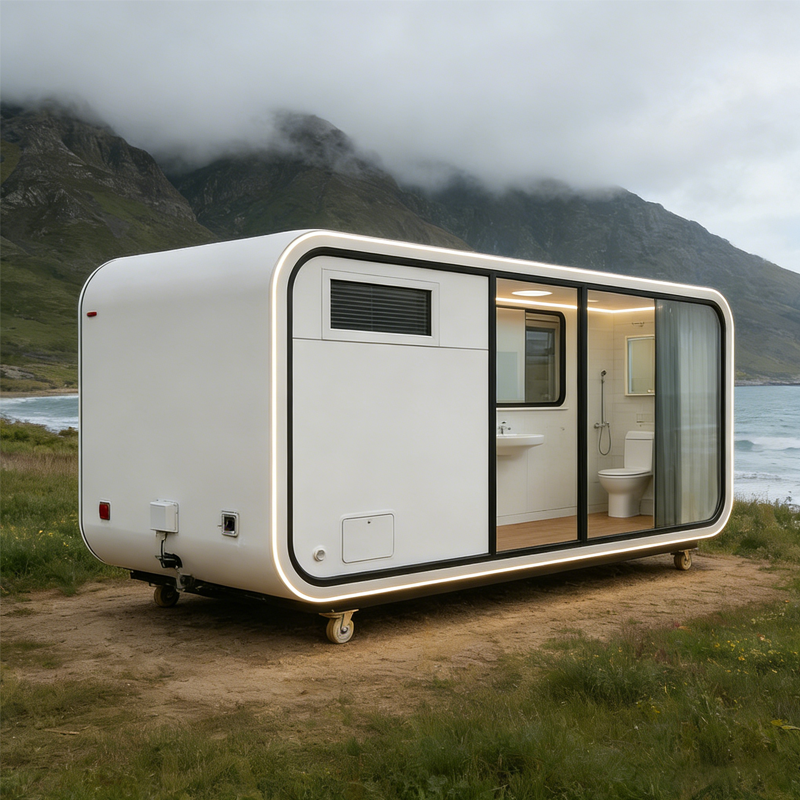 Modular Cabin House Steel Structure Prefabricated Home for Resort and Rental