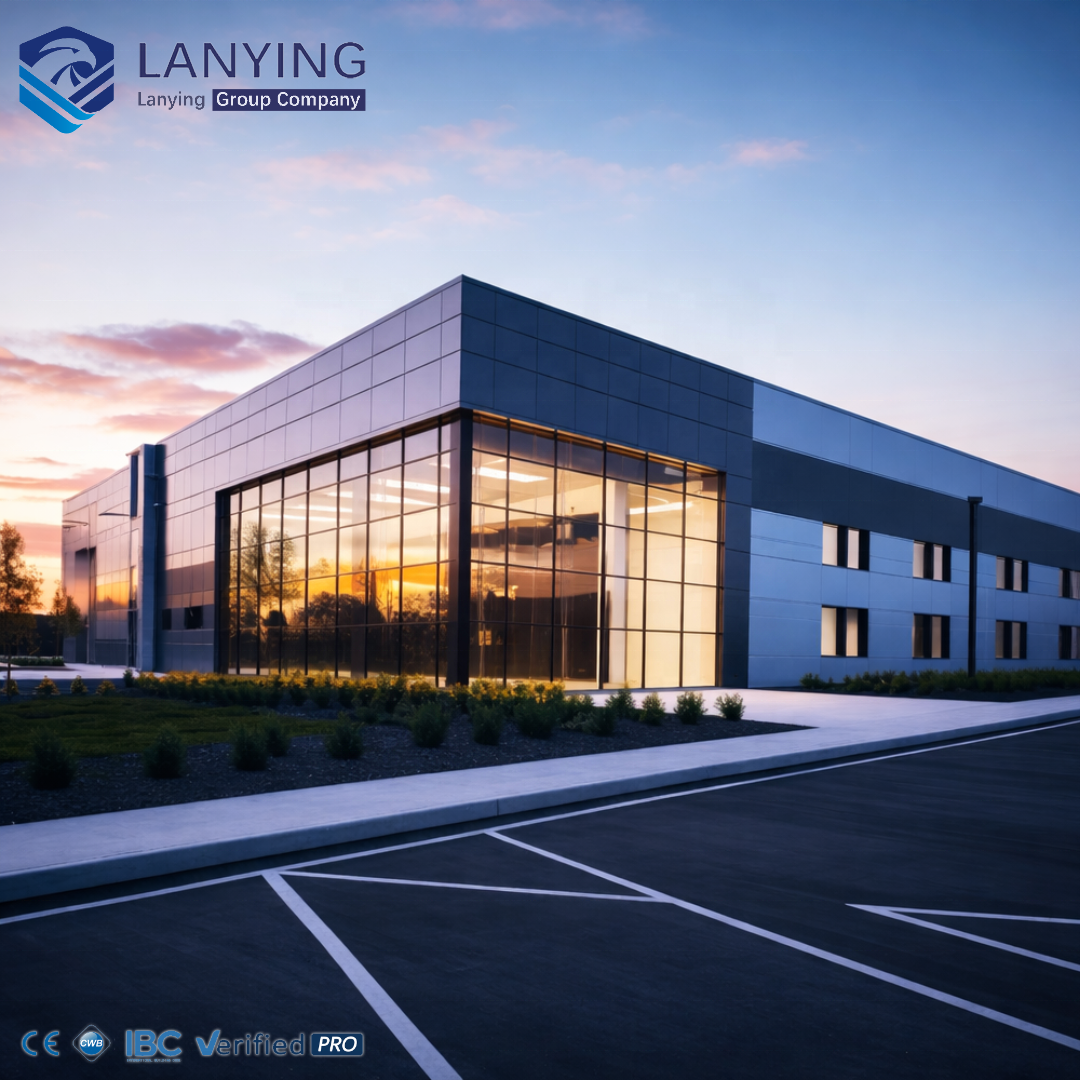 Prefabricated Steel Structure Office Building Commercial Space Durable And Versatile Commercial Office Construction
