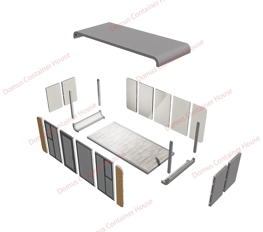 Modern Prefab Home Mini Capsule House Mobile Home Outdoor Office