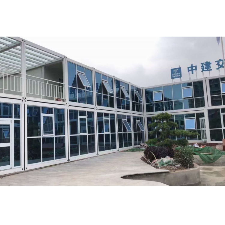China 40ft Movable Foldable Container House Prefab Modular Duplex Homes Expandable Sandwich Panel Mobile Home for Sale